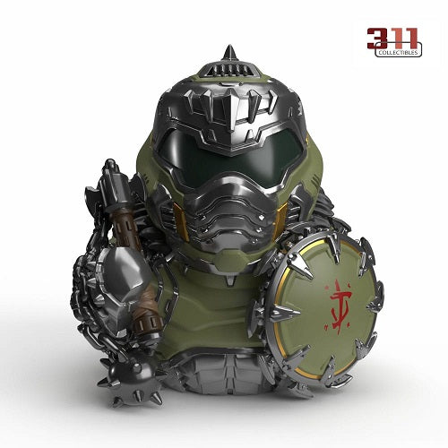 Numskull - TUBBZ - Doom: Dark Ages - Doom Slayer #1 (1st Edition) (Boxed Edition) - 10 cm Collectible Duck