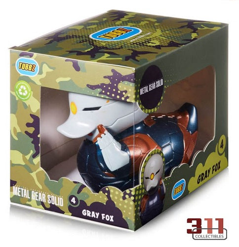 Numskull - TUBBZ - Metal Gear Solid - Gray Fox #4 (Boxed Edition) - 10 cm Collectible Duck