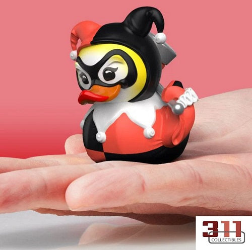 Numskull - TUBBZ Mini - DC - Harley Quinn - 5 cm Collectible Duck met badkuipdisplay (Boxed Edition)