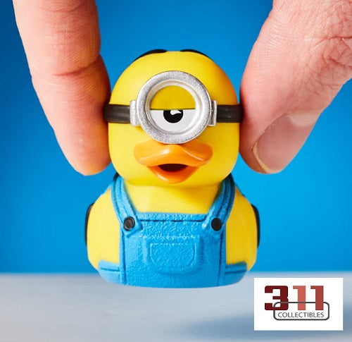 Numskull - TUBBZ Mini - Minions - Stuart - 5 cm Collectible Duck met badkuipdisplay (Boxed Edition)