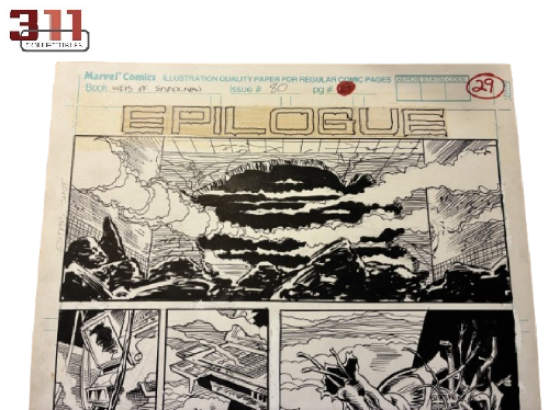 Original Comic Art - Web of Spiderman #80 - Page #29 - Alex Saviuk and Keith Williams (1991)