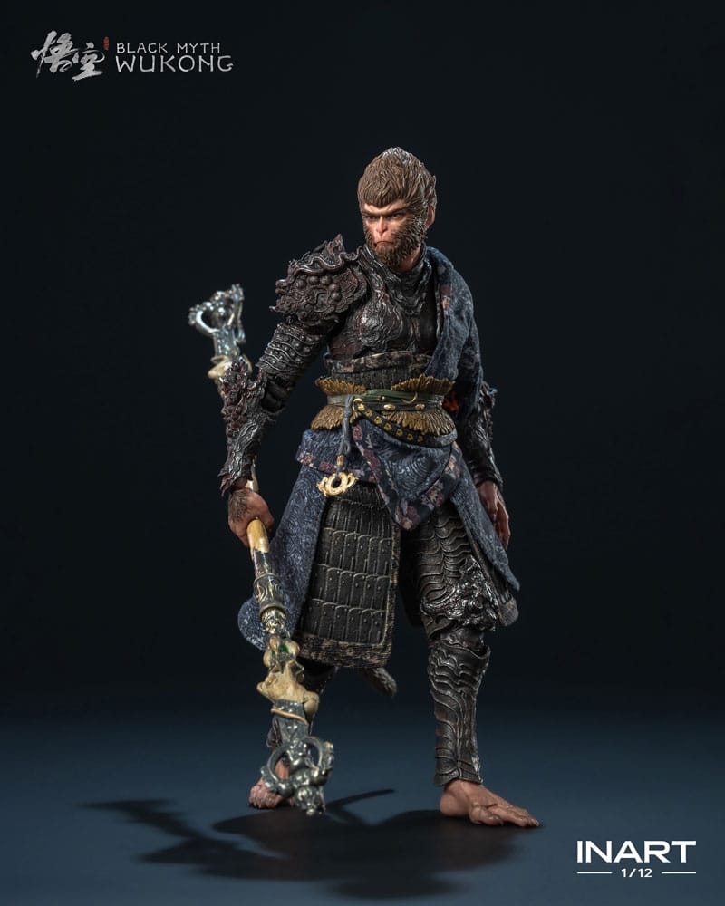 Queen Studios - INART Action - Black Myth: Wukong - The Destined One (Bronze Armor Set, Deluxe Version) - 1/12 Scale Action Figure
