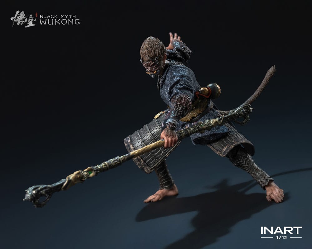 Queen Studios - INART Action - Black Myth: Wukong - The Destined One (Bronze Armor Set, Deluxe Version) - 1/12 Scale Action Figure