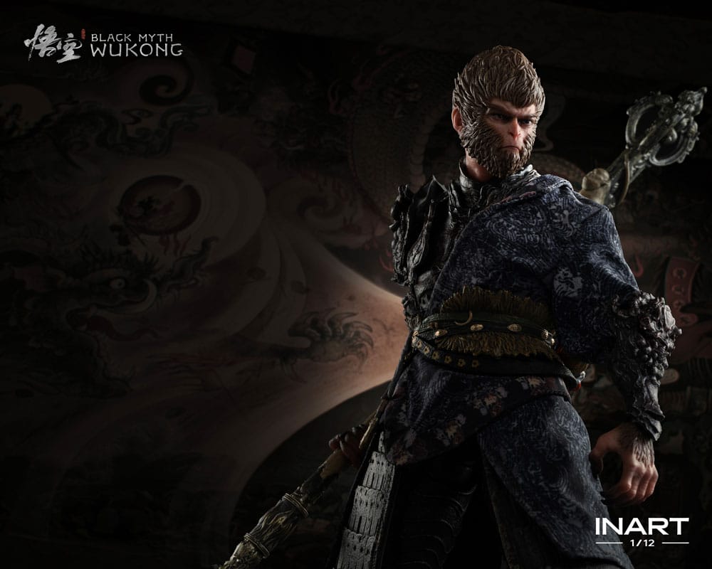 Queen Studios - INART Action - Black Myth: Wukong - The Destined One (Bronze Armor Set, Deluxe Version) - 1/12 Scale Action Figure