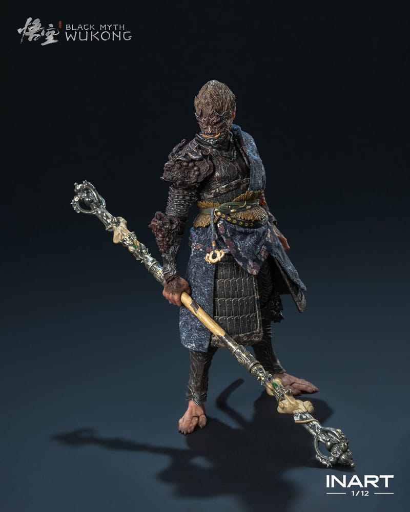 Queen Studios - INART Action - Black Myth: Wukong - The Destined One (Bronze Armor Set, Deluxe Version) - 1/12 Scale Action Figure