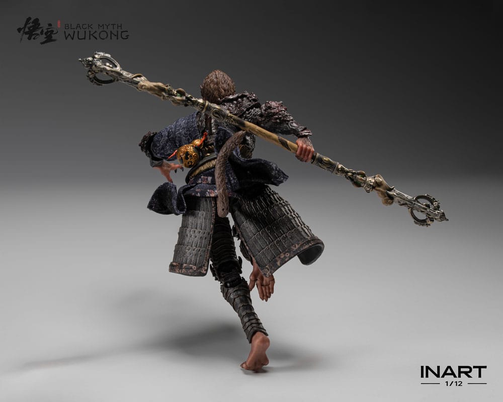 Queen Studios - INART Action - Black Myth: Wukong - The Destined One (Bronze Armor Set, Deluxe Version) - 1/12 Scale Action Figure