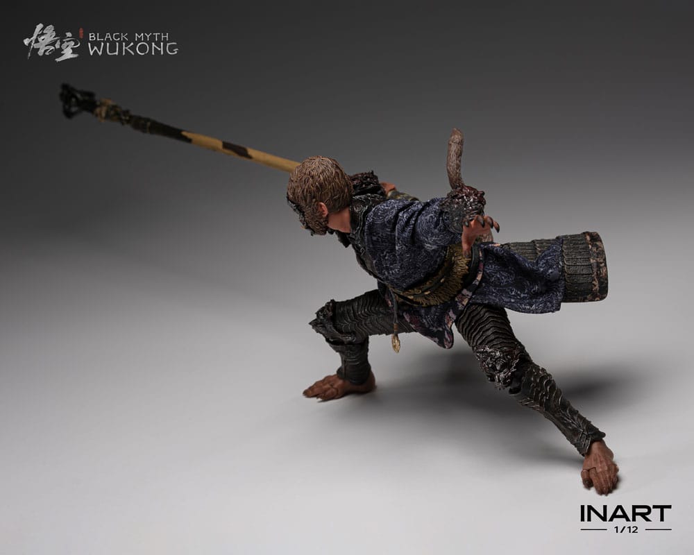 Queen Studios - INART Action - Black Myth: Wukong - The Destined One (Bronze Armor Set, Deluxe Version) - 1/12 Scale Action Figure
