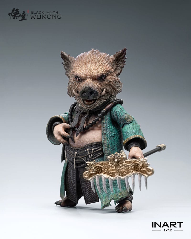 Queen Studios - INART Action - Black Myth: Wukong - Zhu Bajie - 1/12 Scale Action Figure