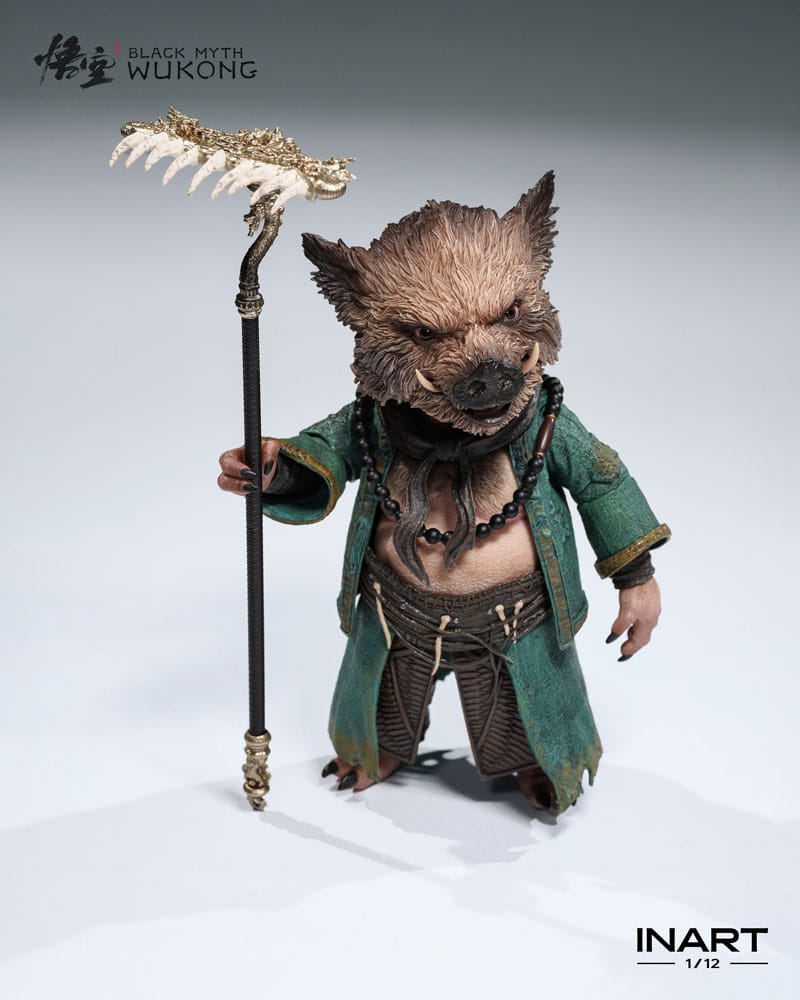 Queen Studios - INART Action - Black Myth: Wukong - Zhu Bajie - 1/12 Scale Action Figure