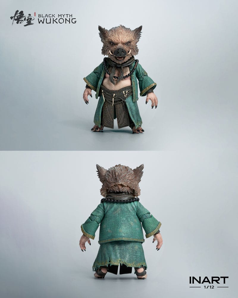 Queen Studios - INART Action - Black Myth: Wukong - Zhu Bajie - 1/12 Scale Action Figure