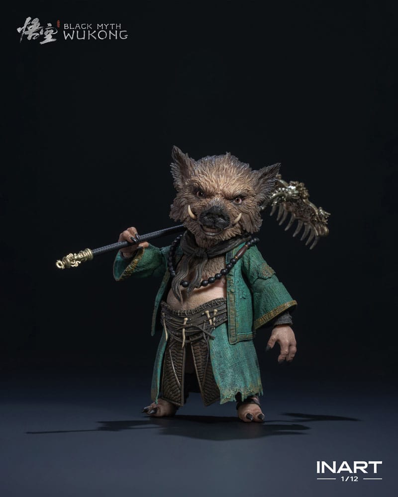 Queen Studios - INART Action - Black Myth: Wukong - Zhu Bajie - 1/12 Scale Action Figure