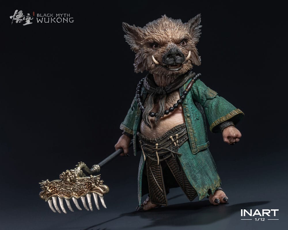 Queen Studios - INART Action - Black Myth: Wukong - Zhu Bajie - 1/12 Scale Action Figure