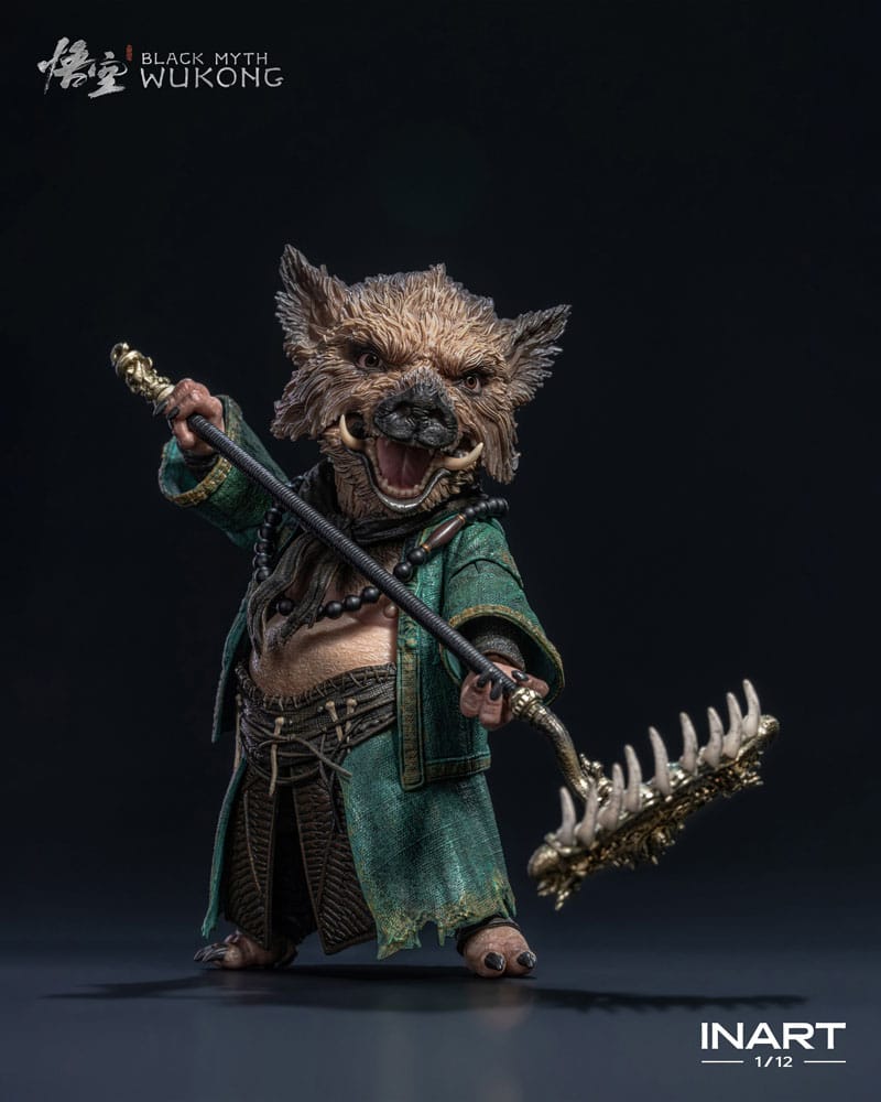Queen Studios - INART Action - Black Myth: Wukong - Zhu Bajie - 1/12 Scale Action Figure