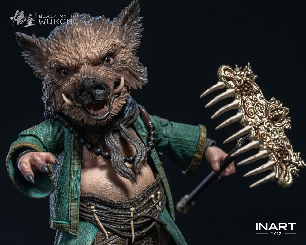 Queen Studios - INART Action - Black Myth: Wukong - Zhu Bajie - 1/12 Scale Action Figure