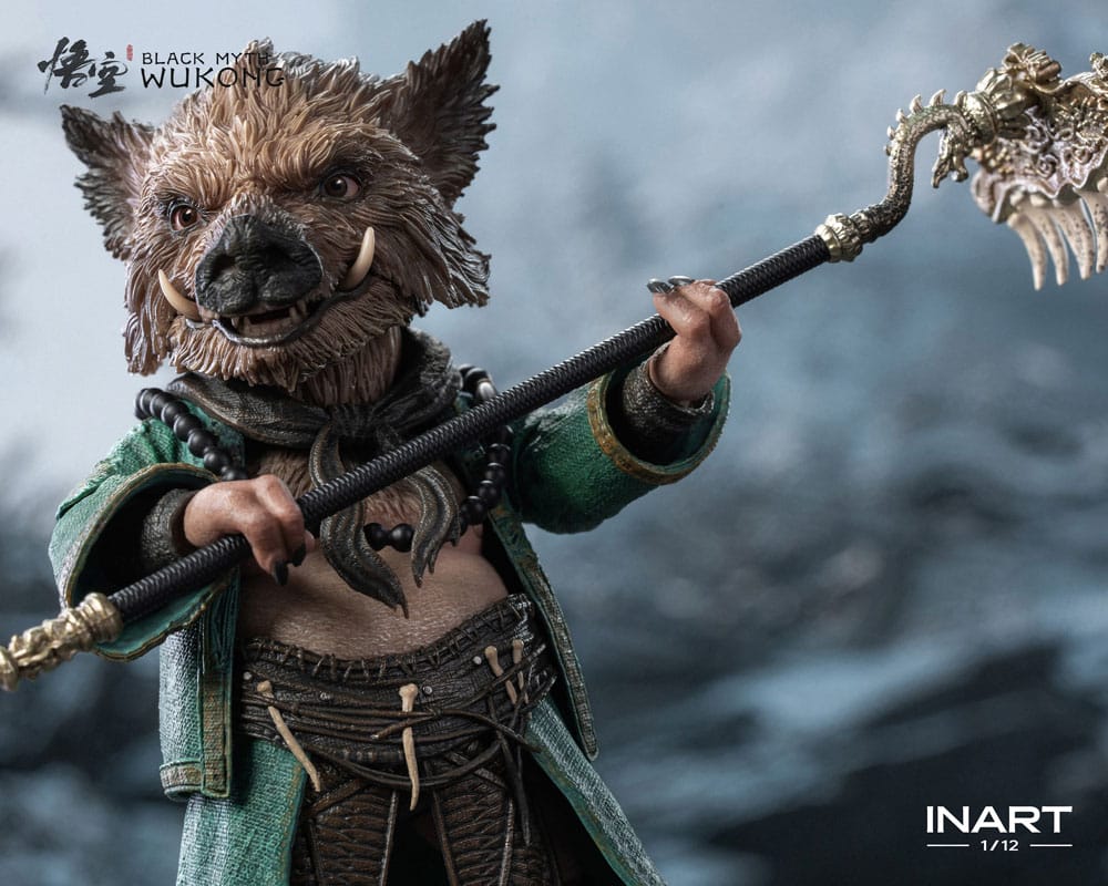 Queen Studios - INART Action - Black Myth: Wukong - Zhu Bajie - 1/12 Scale Action Figure