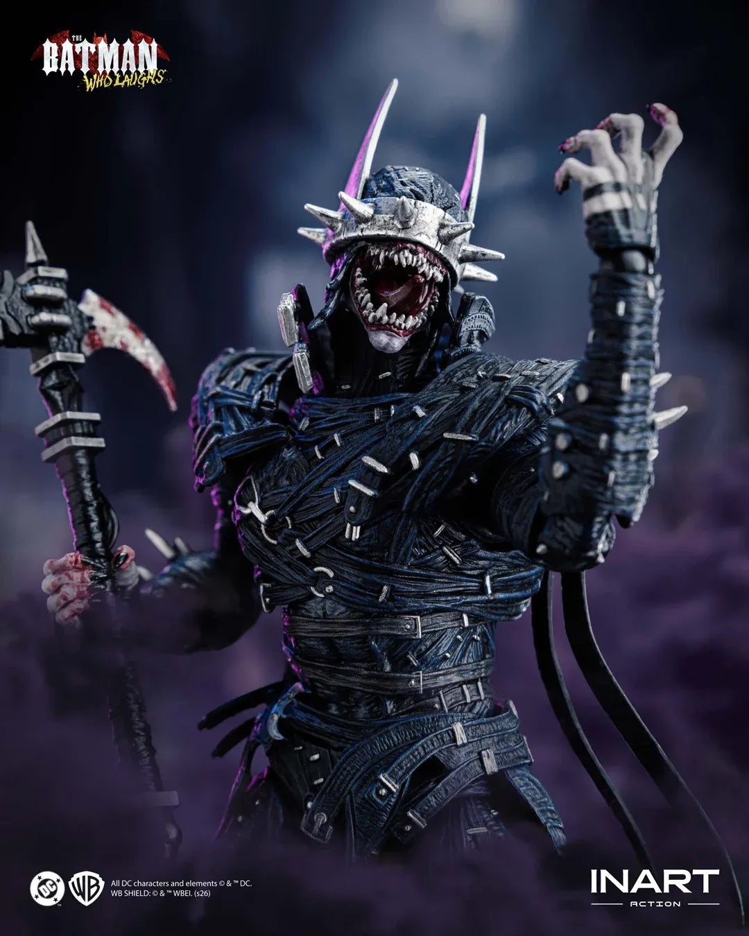 Queen Studios - INART Action - Dark Nights: Metal - The Batman Who Laughs - 1/12 Scale (18 cm) Action Figure