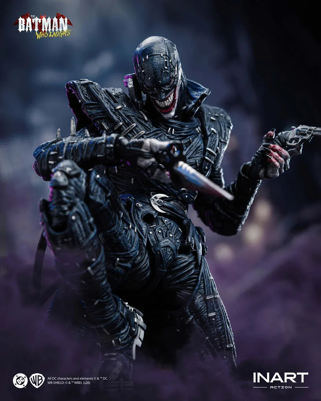Queen Studios - INART Action - Dark Nights: Metal - The Batman Who Laughs - 1/12 Scale (18 cm) Action Figure