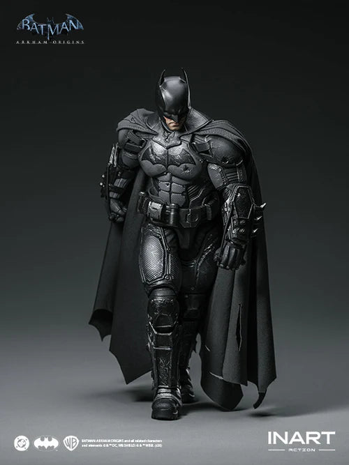 Queen Studios - INART Action - Batman: Arkham Origins - Batman (Battle Damaged Version) - 1/12 Scale (18 cm) Action Figure