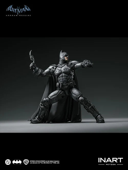 Queen Studios - INART Action - Batman: Arkham Origins - Batman (Battle Damaged Version) - 1/12 Scale (18 cm) Action Figure
