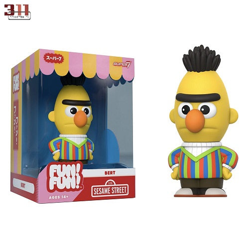 Super7 - FUN! FUN! - Sesame Street - Bert (Wave 02) - 13 cm Vinyl Action Figure