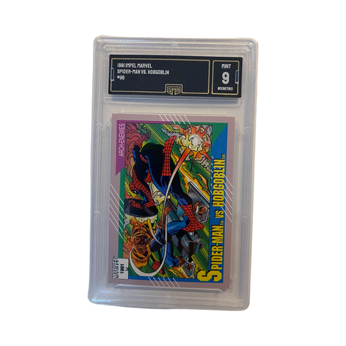 TCG - Marvel  - 1991 - Marvel Comics - Spider-Man vs Green Goblin 98 SLAB (GMA 9)