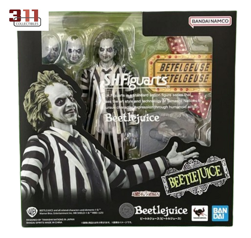 Tamashii Nations - SHFiguarts - Beetlejuice (Deluxe) - Figurine articulée 15 cm