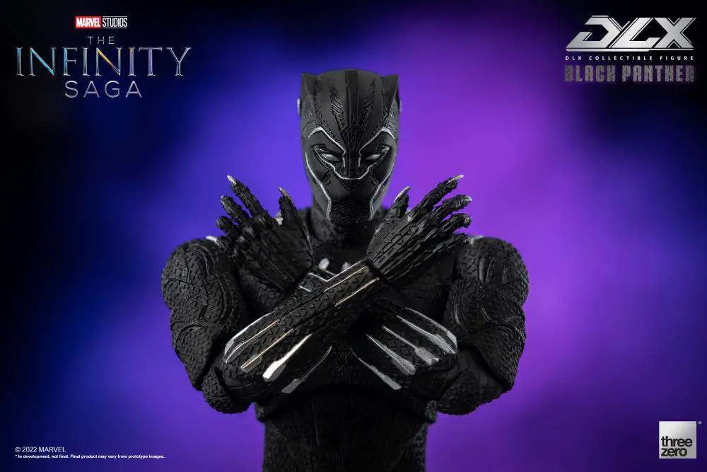 Threezero - DLX - Marvel - Infinity Saga - Black Panther - 16,5 cm Actionfigur