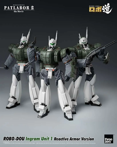 Threezero - Robo-dou - Patlabor 2: The Movie - Ingram Unit 1 Reactive Armor Version - 23 cm Action Figure