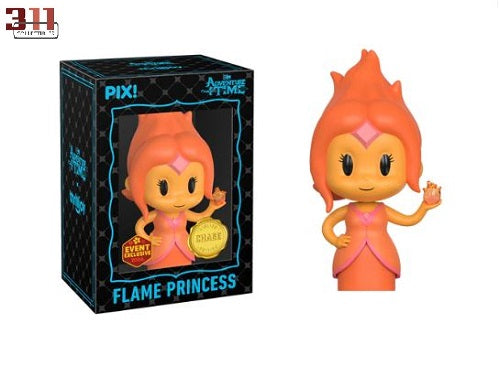 Thrilljoy - PIX! - Adventure Time - Flame Princess - 10 cm Collectible Figure (1666pcs, Geopende Chase (1/6) Variant)
