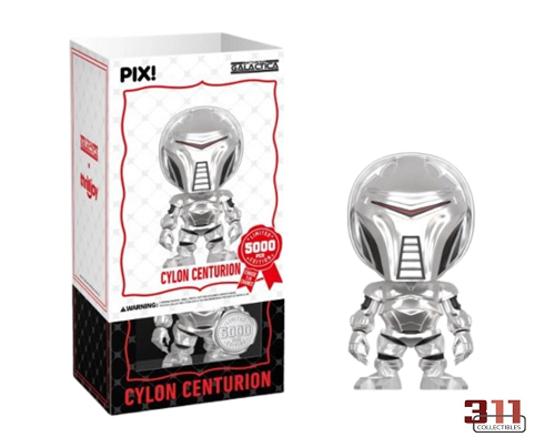 Thrilljoy - PIX! - Battlestar Galactica - Cylon Centurion - 10 cm Collectible Figure (5000pcs, Geopende Hero (Common) Variant)