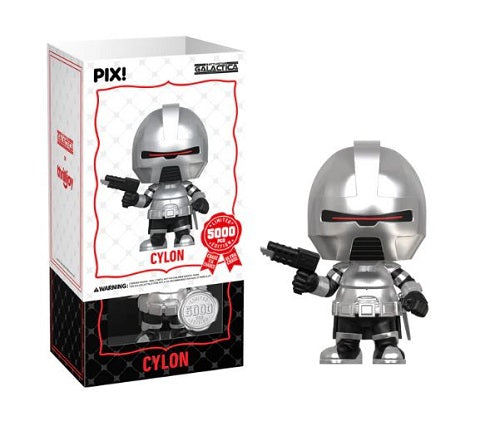 Thrilljoy - PIX! - Battlestar Galactica - Cylon (5000pcs, Geopende Hero (Common) Variant) - 10 cm Collectible Figure