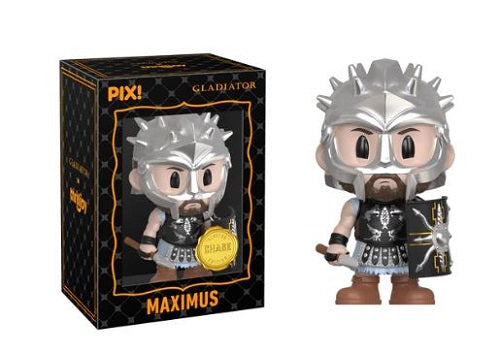 Thrilljoy - PIX! - Gladiator - Maximus (714pcs, Geopende Chase (1/6) Variant) - 10 cm Collectible Figure