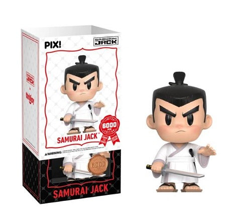 Thrilljoy - PIX! - Samurai Jack - Samurai Jack (6000pcs, Geopende Hero (Common) Variant) - 10 cm Collectible Figure
