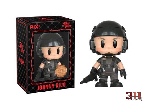 Thrilljoy - PIX! - Starship Troopers - Johnny Rico - 10 cm Collectible Figure (6666pcs, Geopende Hero (Common) Variant)