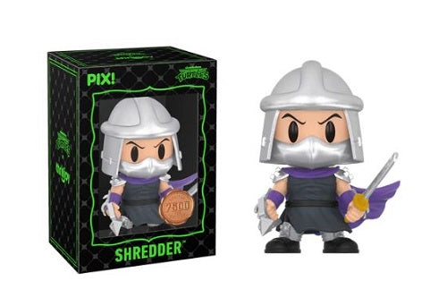 Thrilljoy - PIX! - Teenage Mutant Ninja Turtles - Shredder - 10 cm Sammlerfigur (7500 Stk., Geöffnete Hero (Common) Variante)