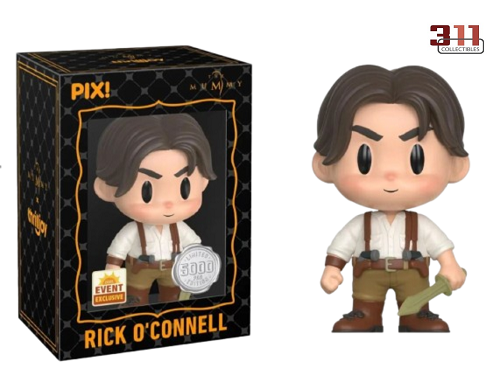 Thrilljoy - PIX! - The Mummy - Rick O' Connell - 10 cm Collectible Figure (5000pcs, Geopende Hero (Common) Variant