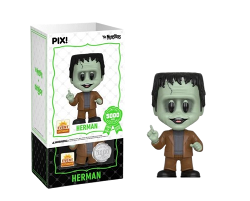 Thrilljoy - PIX! - The Munsters - Herman (5000pcs) (San Diego Comic Con 2025 Exclusive) (geopende common / hero variant)