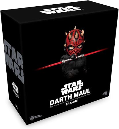 Beast Kingdom - Star Wars: Episode I – Die dunkle Bedrohung - Egg Attack Action - Darth Maul (EAA-095, geöffnet) - 6″ Actionfigur