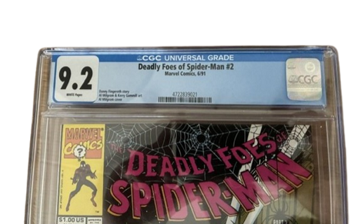 CGC - Universal Grade - Marvel - Deadly Foes of Spider-Man #2 (06/1991, 9.2) - Graded Comic Book