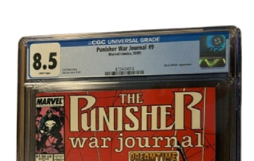 CGC - Universal Grade - Marvel - Punisher: War Journal #9 (10/1989, 8.5) - Graded Comic Book