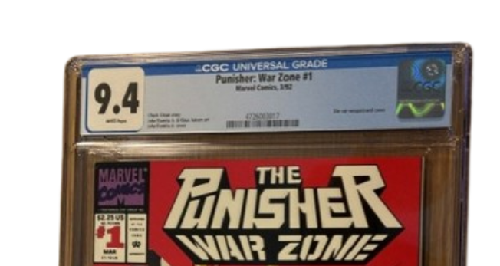 CGC - Universal Grade - Marvel - Punisher: War Zone #1 (03/1992, 9.4) - Graded Comic Book