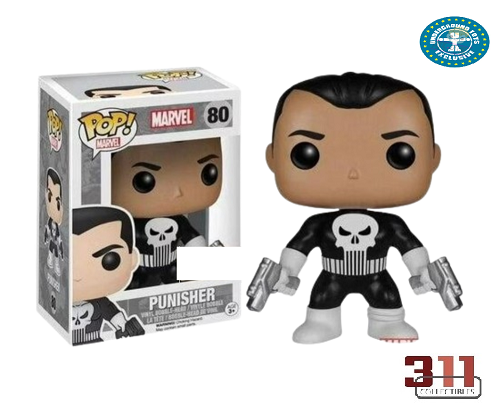 Funko POP! - Marvel - Punisher #80 - Underground Toys Exclusive - Vinyl Figure