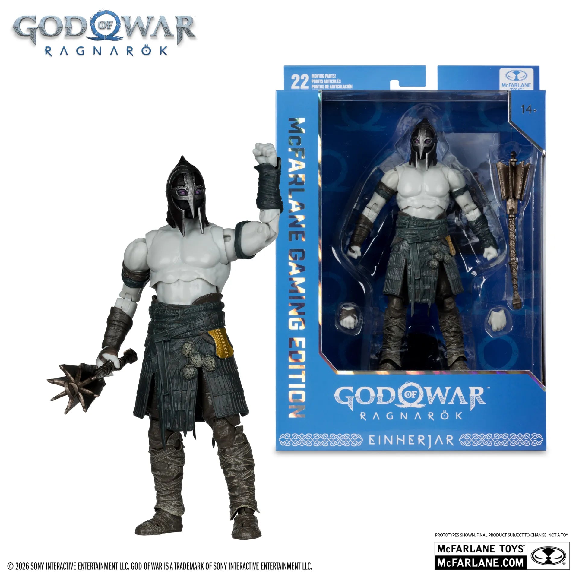 McFarlane Toys - Gaming Edition - God of War: Ragnarok - Einherjar - 18 cm Action Figure