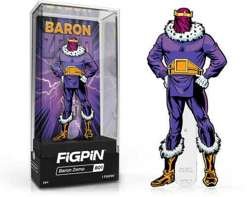 Figpin - Marvel - Baron Zemo 801 - Collectible Pin with Premium Display Case