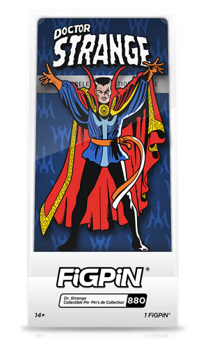 Figpin - Marvel - Dr. Strange 880 (exklusiv bei Disney Parks) Sammelnadel mit Premium-Vitrine