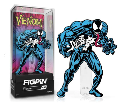 Figpin – Marvel – Venom – Venom 498 – Sammelnadel mit Premium-Vitrine
