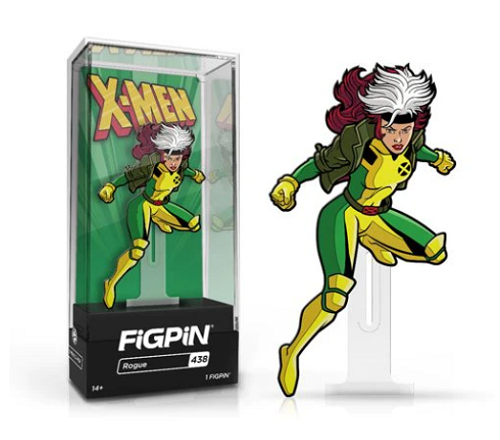 Figpin - Marvel - X-Men 1990 - Rogue 438 - Collectible Pin with Premium Display Case