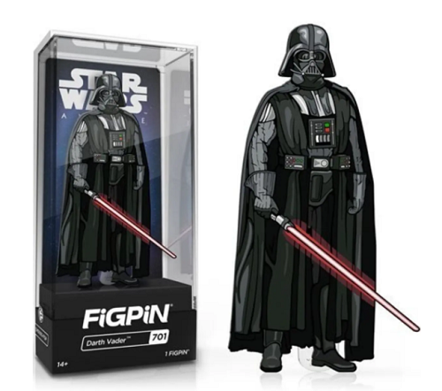 Figpin - Star Wars - A new Hope - Darth Vader 701 - Collectible Pin with Premium Display Case