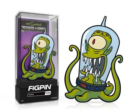 Figpin - The Simpsons - Treehouse of Horror - Kodos 1040 - Collectible Pin with Premium Display Case