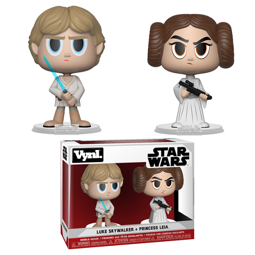 Funko POP! - Star Wars - 2 pack Princess Leia and Luke Skywalker (ANH)